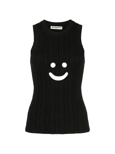 Melitta Baumeister Smiley Tank Top In Black