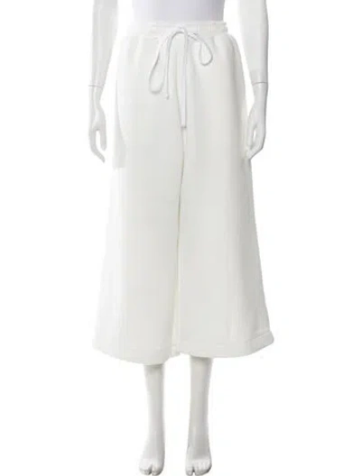 Pre-owned Melitta Baumeister Sweatpants In White