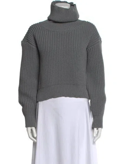 Pre-owned Melitta Baumeister Turtleneck Sweater In Gray