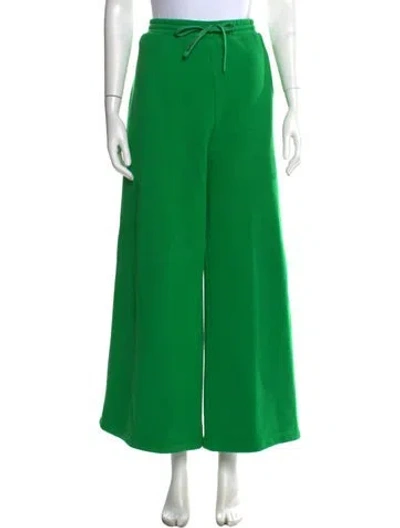 Pre-owned Melitta Baumeister Wide Leg Pants In Green
