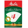 Melitta No. 4 Cone Coffee Filter In White