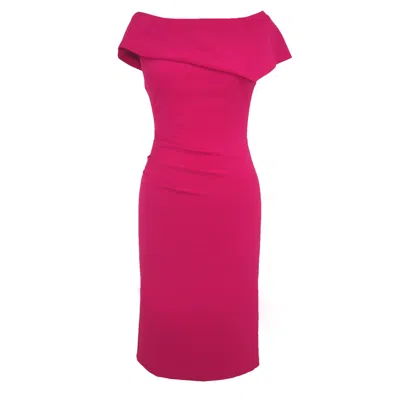 Mellaris Women's Pink / Purple Olympia Hot Pink Dress