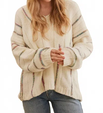 Mello Cloud Nine Knit Sweater In Ivory In Neutral