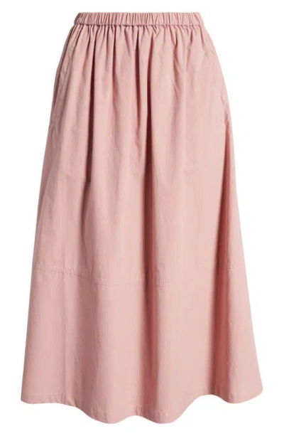Melloday A-line Midi Skirt In Agril