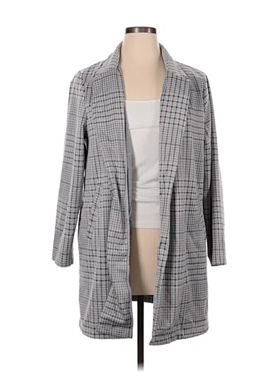 Pre-owned Melloday Blazer Jacket In Gray