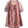 Melloday Bubble Sleeve Shift Dress In Multi