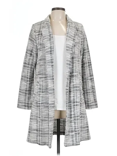 Pre-owned Melloday Cardigan Sweater In Gray