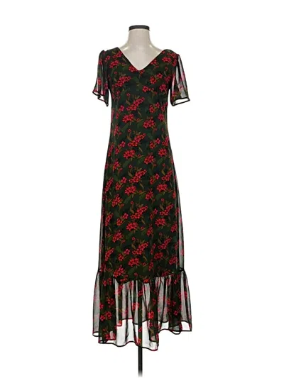 Pre-owned Melloday Casual Dress In Black
