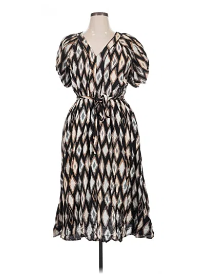 Pre-owned Melloday Casual Dress In Black