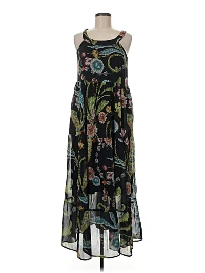 Pre-owned Melloday Casual Dress In Black