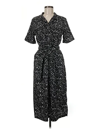 Pre-owned Melloday Casual Dress In Black