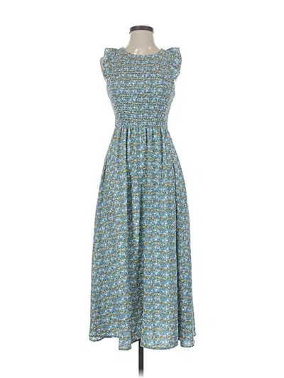 Pre-owned Melloday Casual Dress In Blue