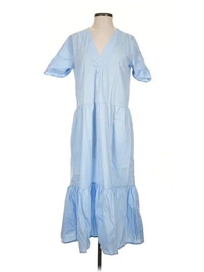 Pre-owned Melloday Casual Dress In Blue