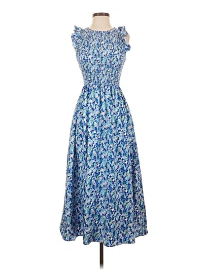 Pre-owned Melloday Casual Dress In Blue