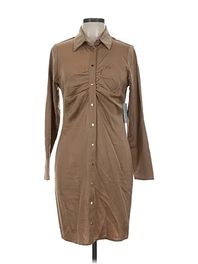 Melloday Casual Dress In Brown