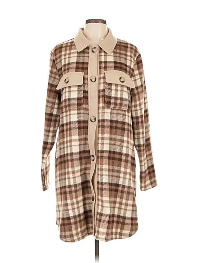 Pre-owned Melloday Casual Dress In Brown