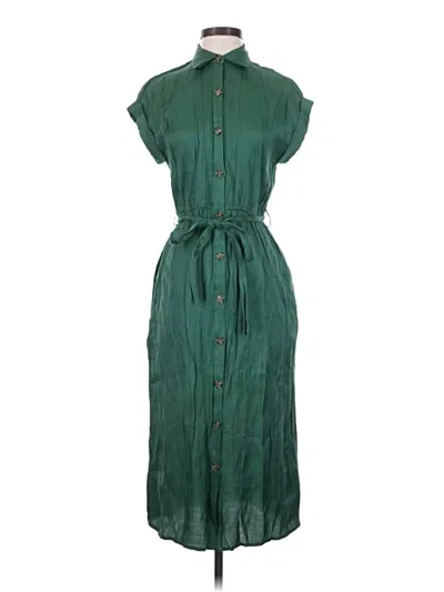 Pre-owned Melloday Casual Dress In Green