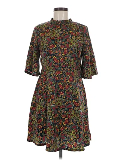 Pre-owned Melloday Casual Dress In Green