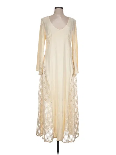 Melloday Casual Dress In Ivory