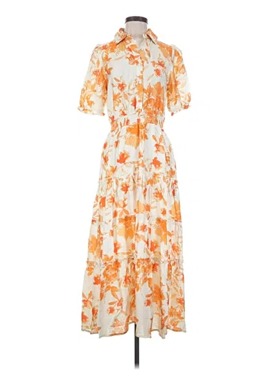 Pre-owned Melloday Casual Dress In Orange