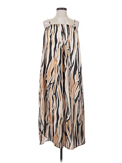 Pre-owned Melloday Casual Dress In Tan
