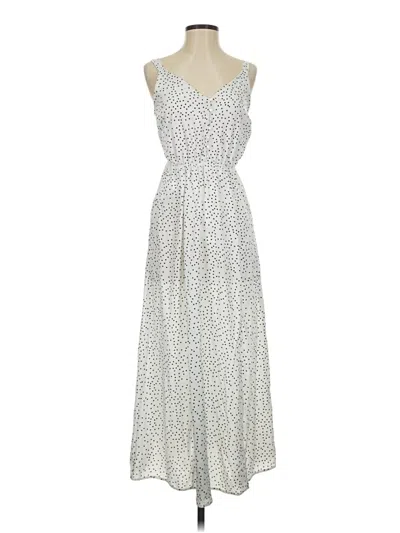 Pre-owned Melloday Casual Dress In White