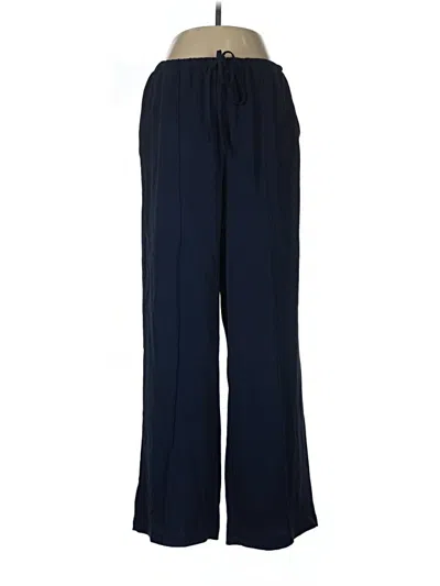 Pre-owned Melloday Casual Pants In Blue