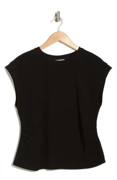 Melloday Cinched Techno Top In Black