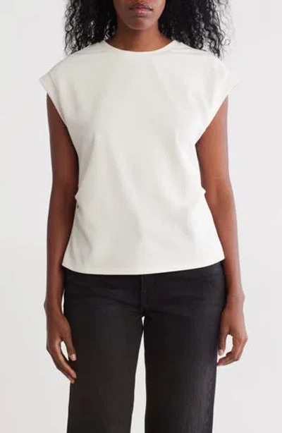 Melloday Cinched Techno Top In Bone