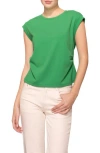 Melloday Cinched Techno Top In Green