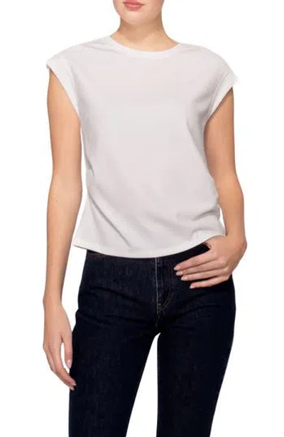 Melloday Cinched Techno Top In White