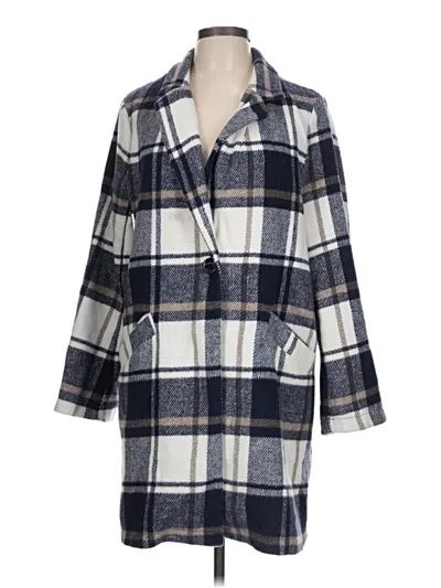 Pre-owned Melloday Coat In Blue