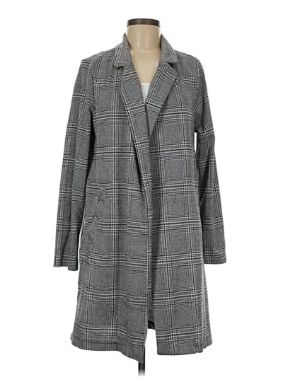 Pre-owned Melloday Coat In Gray