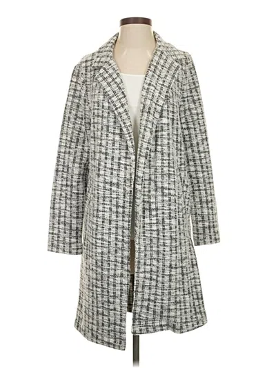 Pre-owned Melloday Coat In Gray