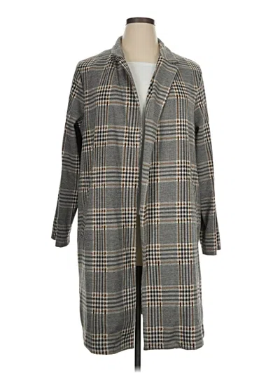 Pre-owned Melloday Coat In Gray