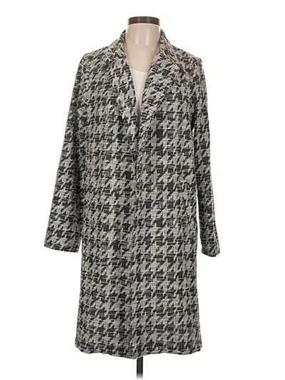 Pre-owned Melloday Coat In Gray