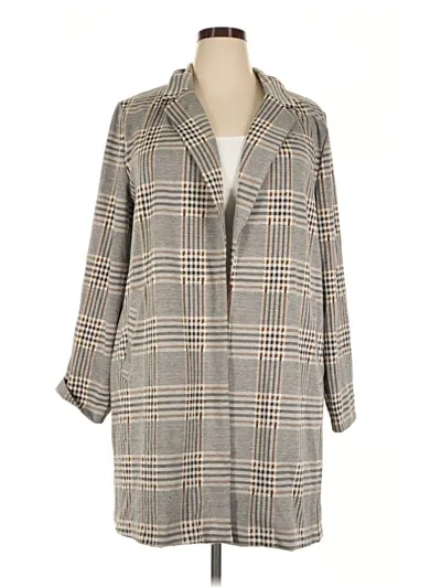 Pre-owned Melloday Coat In Gray