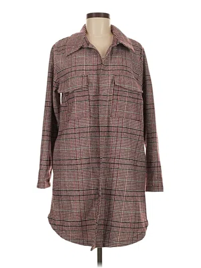 Pre-owned Melloday Coat In Red