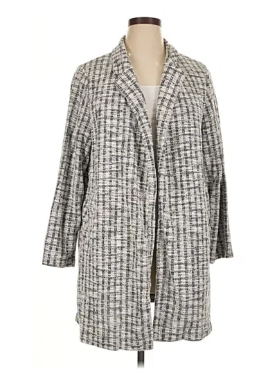 Pre-owned Melloday Coat In White