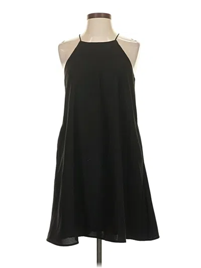 Pre-owned Melloday Cocktail Dress In Black