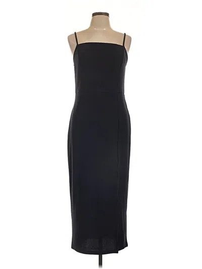 Pre-owned Melloday Cocktail Dress In Black