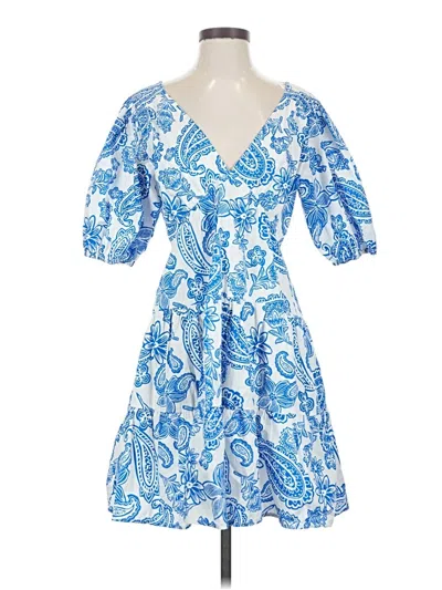 Pre-owned Melloday Cocktail Dress In Blue