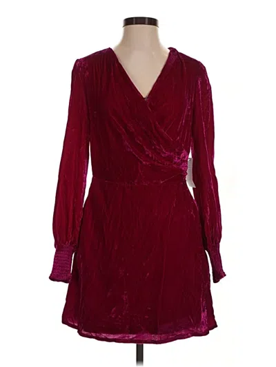 Melloday Cocktail Dress In Burgundy