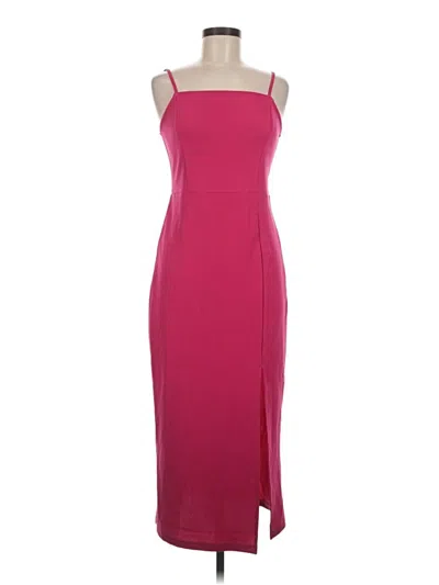 Pre-owned Melloday Cocktail Dress In Burgundy