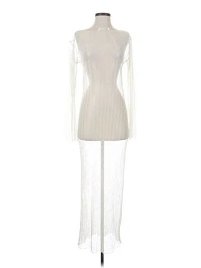 Pre-owned Melloday Cocktail Dress In Ivory