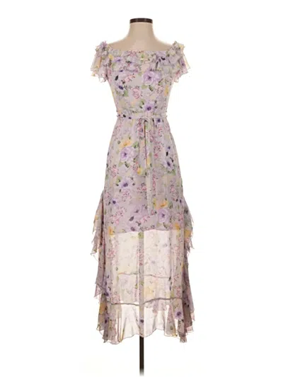 Pre-owned Melloday Cocktail Dress In Purple