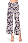 Melloday Floral Print Ankle Pants
