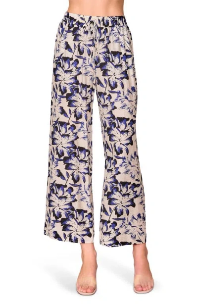 Melloday Floral Print Ankle Pants