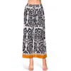 Melloday Floral Print Wide Leg Pants