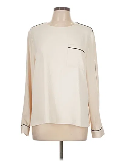 Pre-owned Melloday Long Sleeve Blouse In Ivory